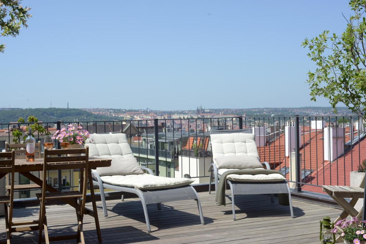 Luxury Penthouse Apartment Прага Екстер'єр фото